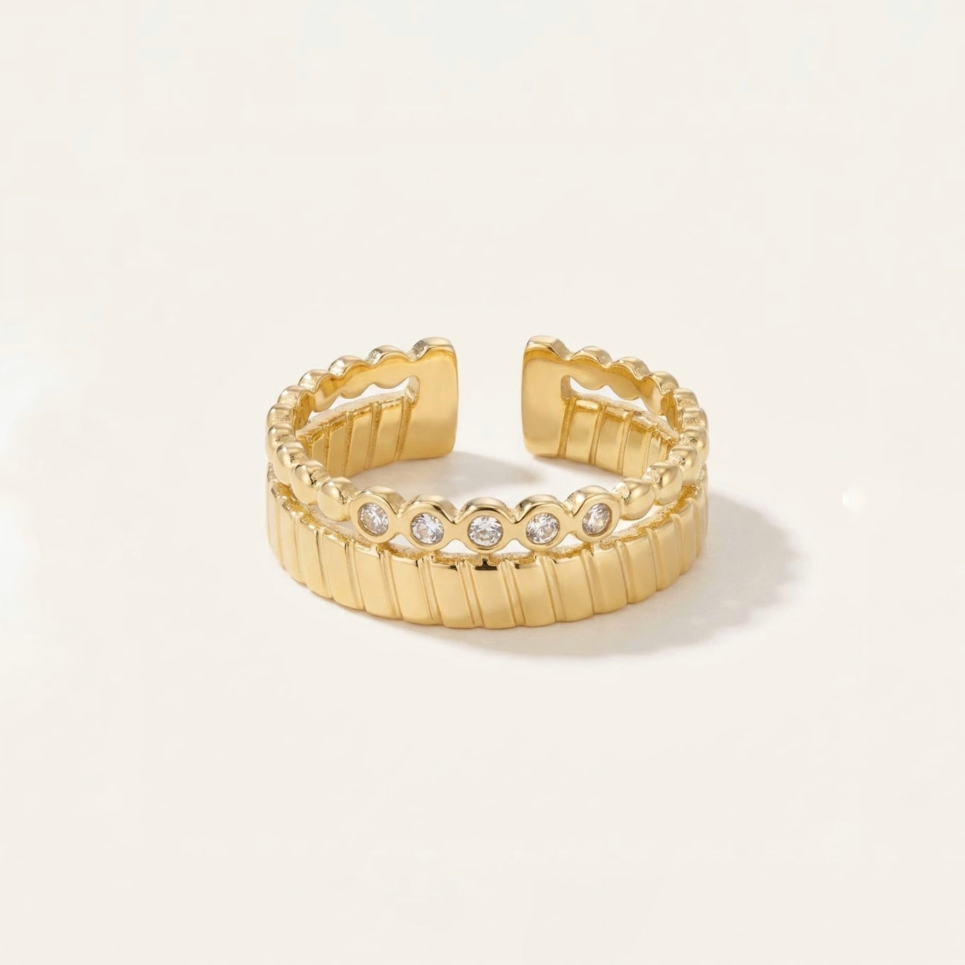 Golden mix Ring