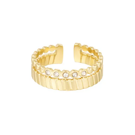 Golden mix Ring