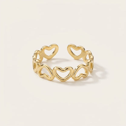 Heart Line Ring